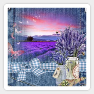 Country Living In Provence Sticker